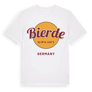 Bierde cirkel t-shirt – ekologisk bomull t-shirt från Pinshirt