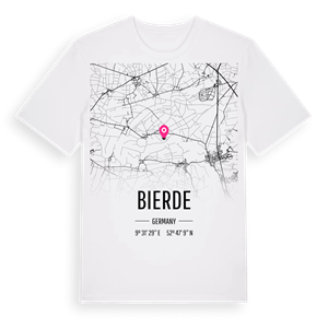 Bierde karta t-shirt – ekologisk bomull t-shirt från Pinshirt