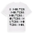Bimolten ordlek t-shirt