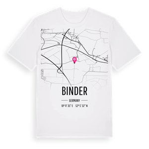 Binder karta t-shirt – ekologisk bomull t-shirt från Pinshirt