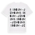 Bingum-Jemgum ordlek t-shirt