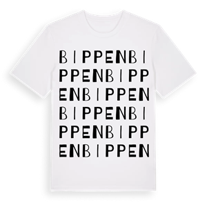 Bippen ordlek t-shirt – ekologisk bomull t-shirt från Pinshirt