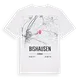Bishausen karta t-shirt