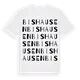Bishausen ordlek t-shirt
