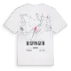 Bispingen karta t-shirt