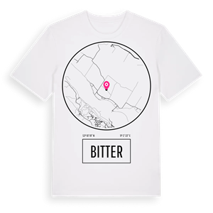 Bitter t-shirt – ekologisk bomull t-shirt från Pinshirt