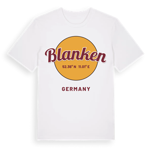 Blanken cirkel t-shirt – ekologisk bomull t-shirt från Pinshirt