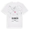 Blanken karta t-shirt