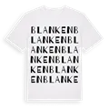 Blanken ordlek t-shirt
