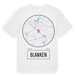 Blanken t-shirt – ekologisk bomull t-shirt från Pinshirt