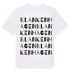Blankenhagen ordlek t-shirt – ekologisk bomull t-shirt från Pinshirt