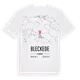 Bleckede karta t-shirt