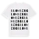 Blomberg ordlek t-shirt