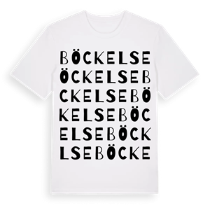 Böckelse ordlek t-shirt – ekologisk bomull t-shirt från Pinshirt