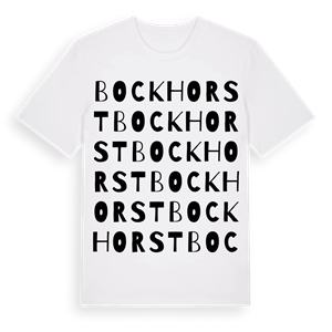 Bockhorst ordlek t-shirt – ekologisk bomull t-shirt från Pinshirt