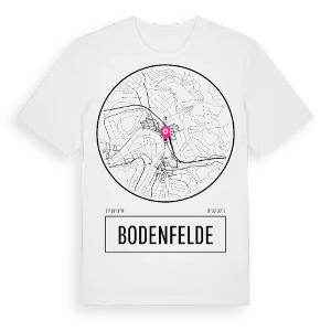 Bodenfelde t-shirt – ekologisk bomull t-shirt från Pinshirt