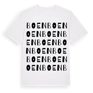 Boen ordlek t-shirt – ekologisk bomull t-shirt från Pinshirt