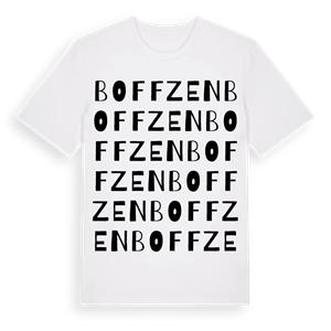 Boffzen ordlek t-shirt – ekologisk bomull t-shirt från Pinshirt