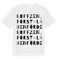 Boffzen, Forst-Lauenförde ordlek t-shirt