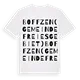 Boffzen (gemeindefreies Gebiet) ordlek t-shirt