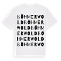 Böhmerwold ordlek t-shirt