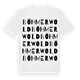 Böhmerwold ordlek t-shirt