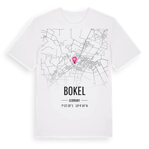 Bokel karta t-shirt – ekologisk bomull t-shirt från Pinshirt