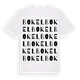 Bokel ordlek t-shirt