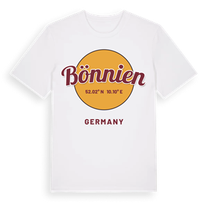 Bönnien cirkel t-shirt – ekologisk bomull t-shirt från Pinshirt