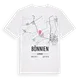Bönnien karta t-shirt