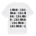 Bönnien ordlek t-shirt