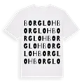 Borgloh ordlek t-shirt
