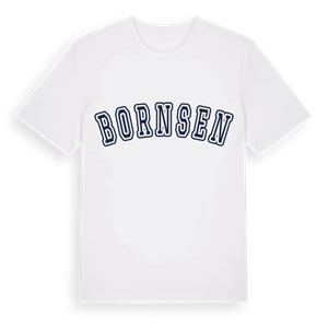 Bornsen college t-shirt – ekologisk bomull t-shirt från Pinshirt