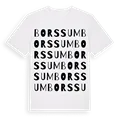 Borssum ordlek t-shirt