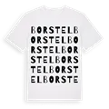 Borstel ordlek t-shirt
