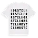 Borstel ordlek t-shirt