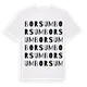 Borsum ordlek t-shirt