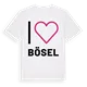 Jag älskar Bösel t-shirt stort tryck