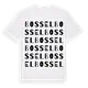 Bossel ordlek t-shirt