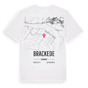 Brackede karta t-shirt – ekologisk bomull t-shirt från Pinshirt
