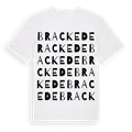 Brackede ordlek t-shirt