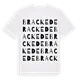 Brackede ordlek t-shirt