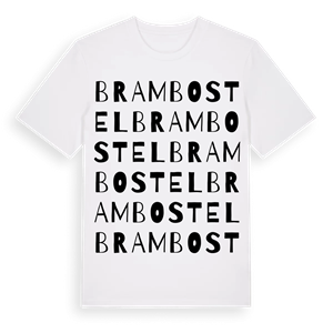 Brambostel ordlek t-shirt – ekologisk bomull t-shirt från Pinshirt