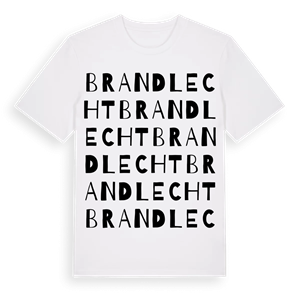 Brandlecht ordlek t-shirt – ekologisk bomull t-shirt från Pinshirt