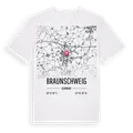 Braunschweig karta t-shirt