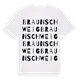 Braunschweig ordlek t-shirt