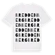 Breddenberg ordlek t-shirt