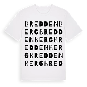 Breddenberg ordlek t-shirt – ekologisk bomull t-shirt från Pinshirt