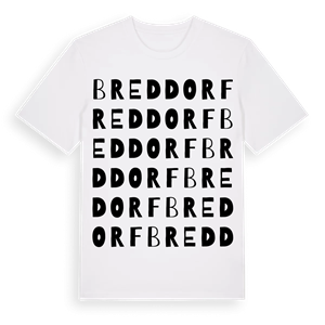 Breddorf ordlek t-shirt – ekologisk bomull t-shirt från Pinshirt