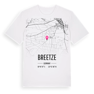 Breetze karta t-shirt – ekologisk bomull t-shirt från Pinshirt